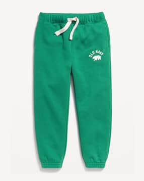 Boys Logo Print Joggers with Drawstring Waist-image-7