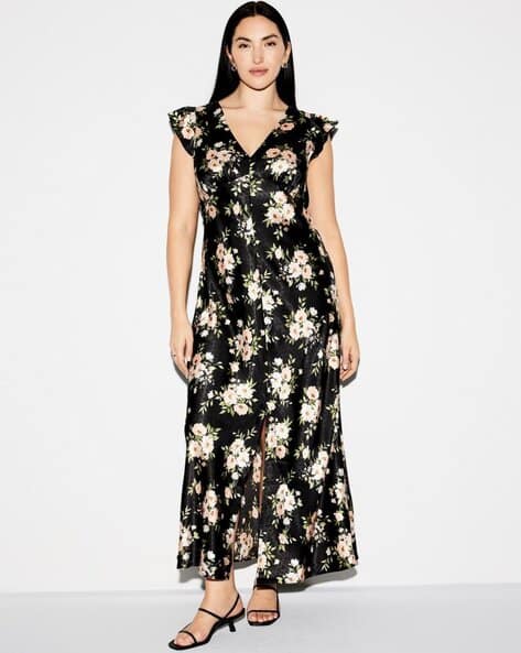 old navy black and white floral dress Notations Woman Womens organic cotton wrap dress made Fair Trade with organic cotton Old Navy | Dresses |