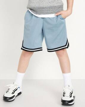 Boys Regular Fit Shorts with Contrast Tipping-image-11