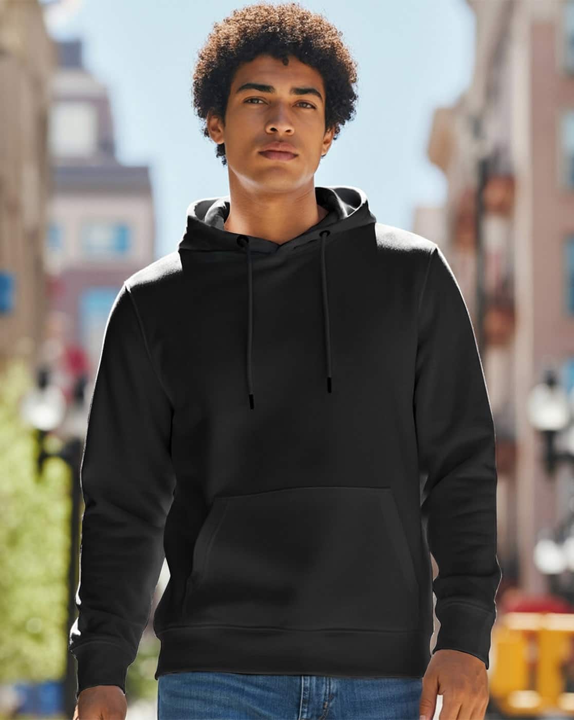 Buy BEWAKOOF Men Solid Regular Fit Hoodies Online | Ajio.com