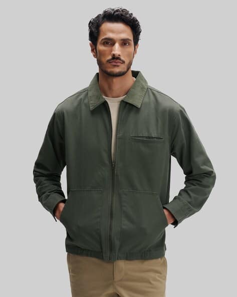 Buy XYXX Men Regular Fit Zip-Front Jacket Online | Ajio.com