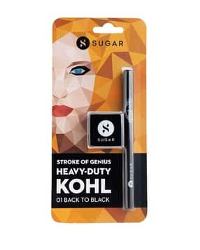 Pack of 2 Stroke Of Genius Heavy-Duty Kohl with Sharpner - 01 Back To Black-image-16
