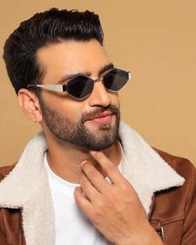 Women UV-Protected Hexagonal Sunglasses-839-image-37