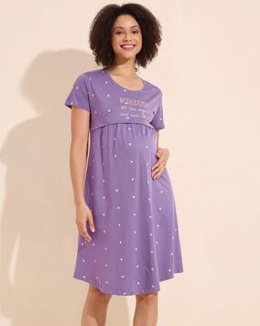 lotik Women Cotton Nightshirt-picture-13