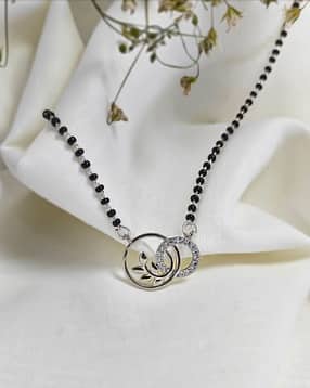 inari shines Women Silver Eternal Harmony Mangalsutra-picture-23