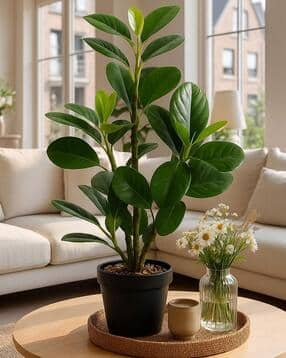 habere india Fake Plant with Pot for Home Decor-picture-18