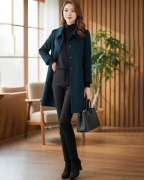 Women Regular Fit Coat