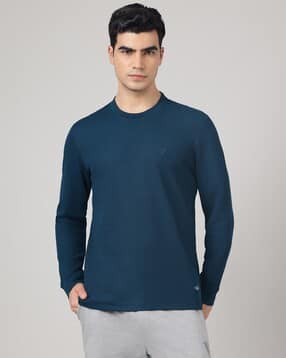 van heusen Men Regular Fit Round-Neck T-Shirt-picture-12