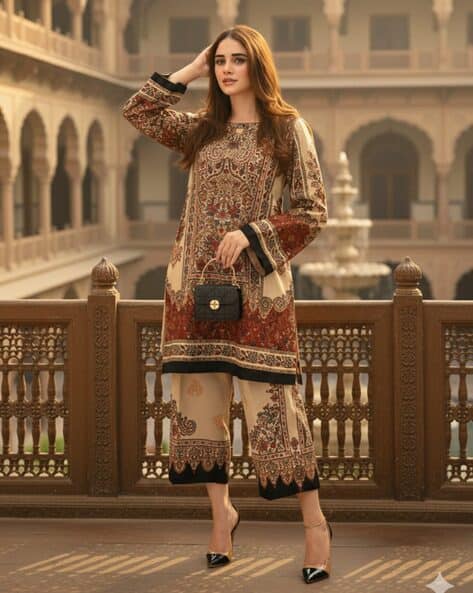 cotton Piece Dress Set