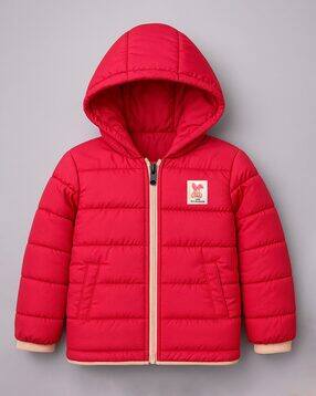 kuchipoo Girls Regular Fit Puffer Jacket-picture-26