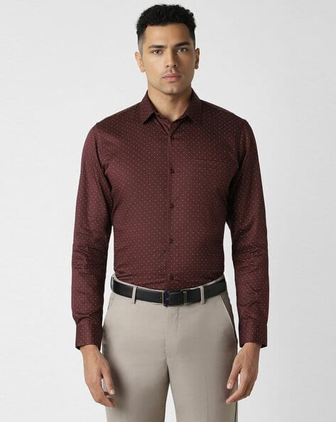 PETER ENGLAND Men Printed Regular Fit Shirt