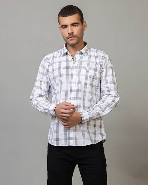 CLUB YORK Men Classic Slim Fit Shirt