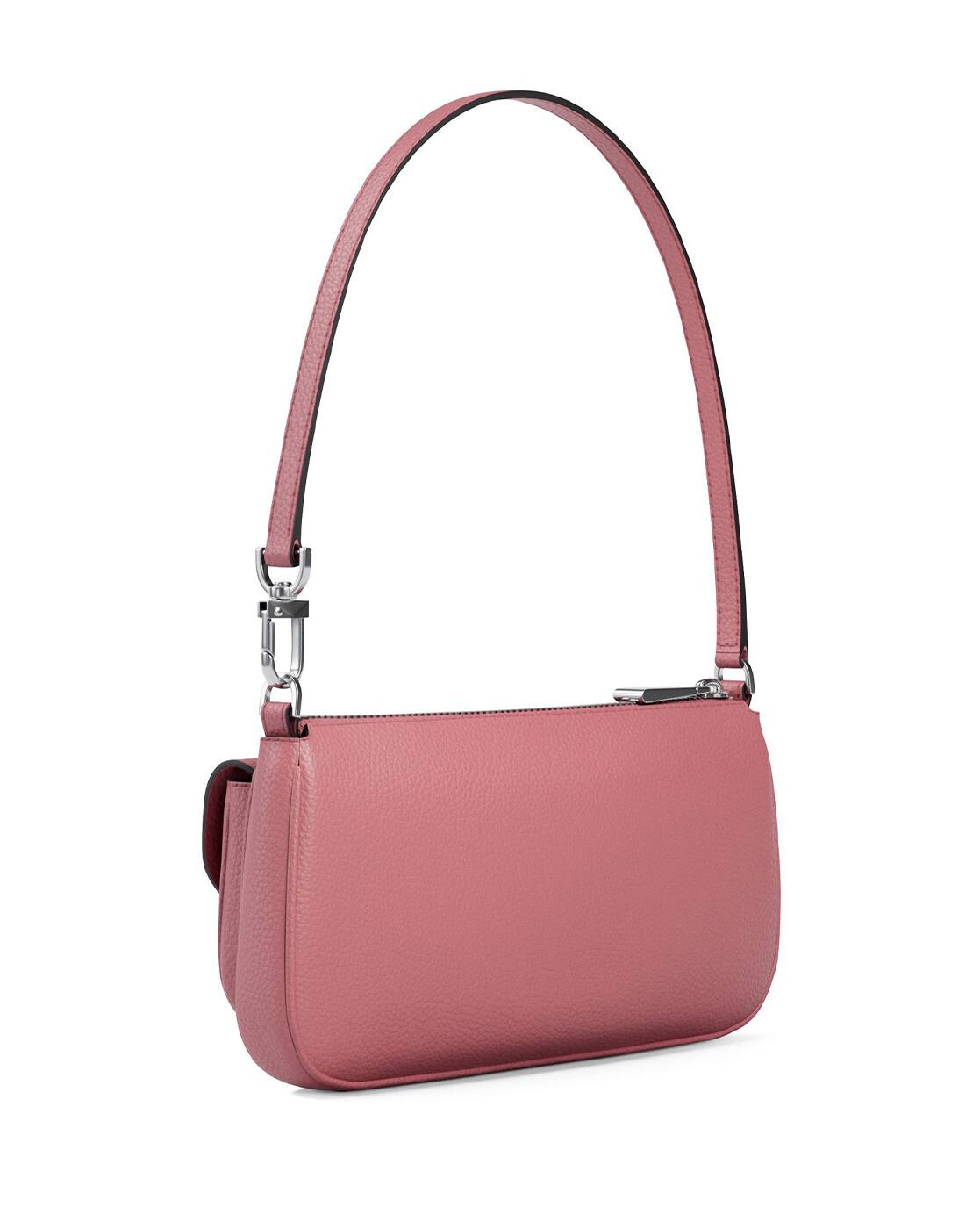 Buy Michael Kors Zoey Small Convertible Pouchette | Pink Color