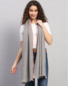 Women Geometric Print Stole-image-25