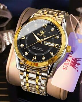 olevs Men Analogue Wrist Watch with Deployant Clasp-5513-picture-18