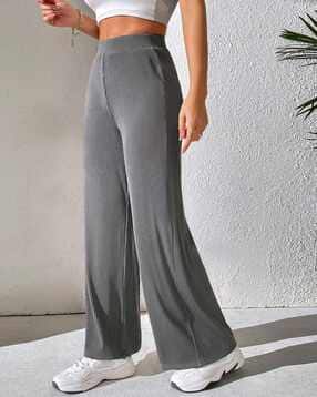 fabflee x ag Women Mid-Rise Relaxed Fit Trousers-picture-27