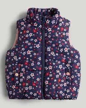 mothercare Girls Floral Print Gilet-picture-20