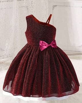 teevos Girls Embellished A-Line Dress-picture-25