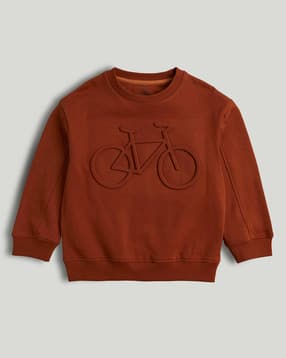 mothercare Boys Bicycle Embossed Full Sleeve Sweatshirt-picture-31
