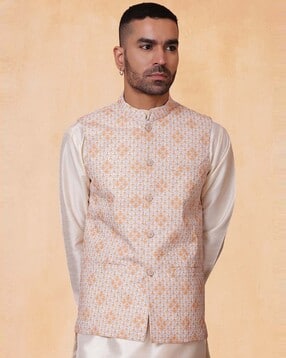 jompers Embroidered Nehru Jacket-picture-17