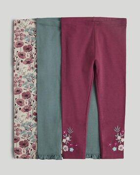 Girls Pack of 3 Leggings