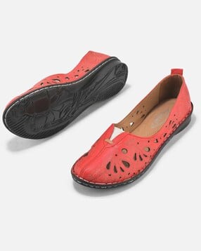 woods Women Flat Sandals with Genuine leather upper-picture-26
