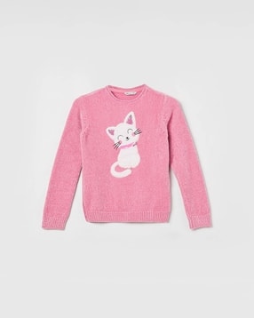 Girls Sweater Dress-image-3