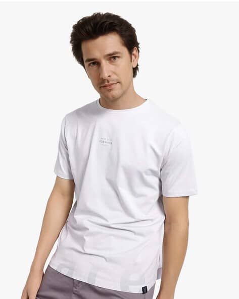Rare Rabbit Men Printed Regular Fit T-Shirt