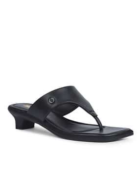 bata Women Open-Toe Kitten Heeled Sandals -picture-16
