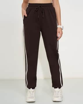 ajile by pantaloons Women Straight Joggers with Drawstrings-picture-33