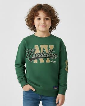 codez Boys Graphic Print Oversized Fit Cotton Sweatshirt-picture-4