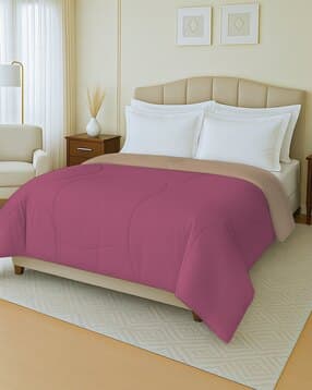 mayfair homes london Quilted Pure Cotton Reversible Double AC Comforter -picture-43