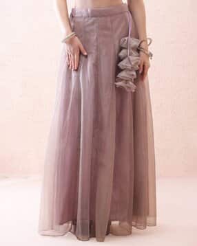 Women Flared Maxi Skirt