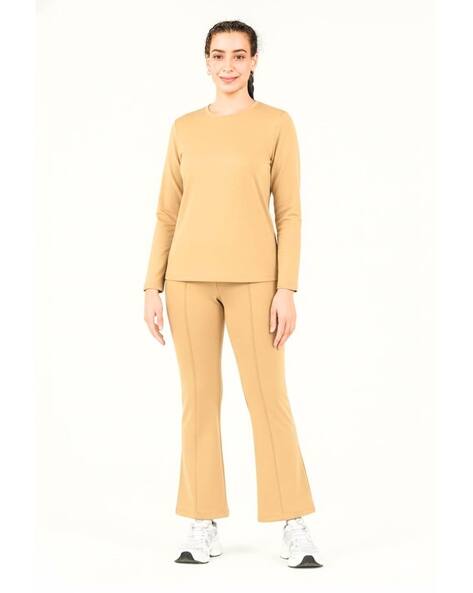 Buda Jeans Co Women Slim Fit Tracksuit with Full Sleeves