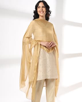 avaasa mix n' match Women Striped Dupatta-picture-36