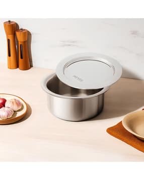 meyer 16cm Tri-Ply Stainless Steel Tope With Lid-picture-1