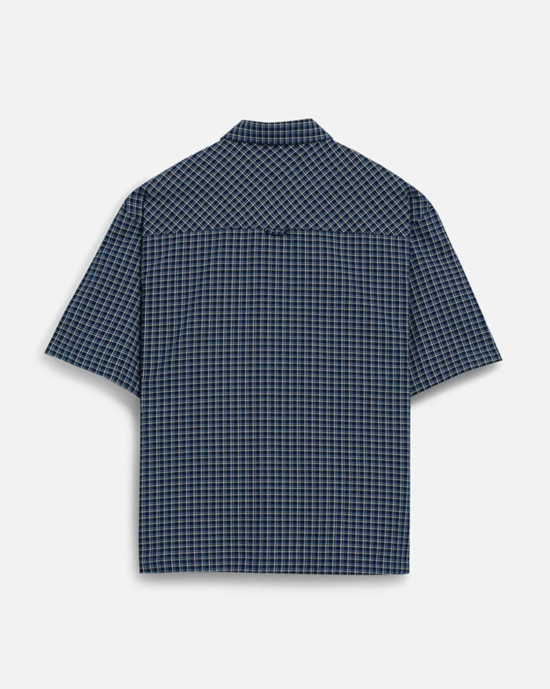 Buy SNITCH Men Checked Boxy Fit Spread-C Online | Ajio.com