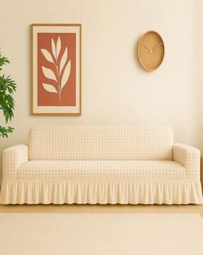 cortina eyelet curtain Stretch Bubble Sofa Slipcover -picture-45