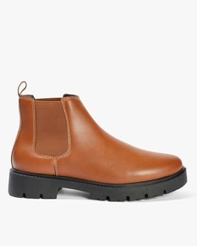 Women Slip-On Ankle-Length Boots