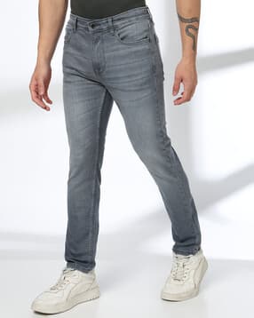 dnmx Men Mid-Rise Slim Fit Jeans-picture-19