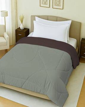 mayfair homes london Quilted Pure Cotton Reversible Single AC Comforter -picture-14