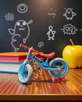 Mini Cycle Model Key Chain 