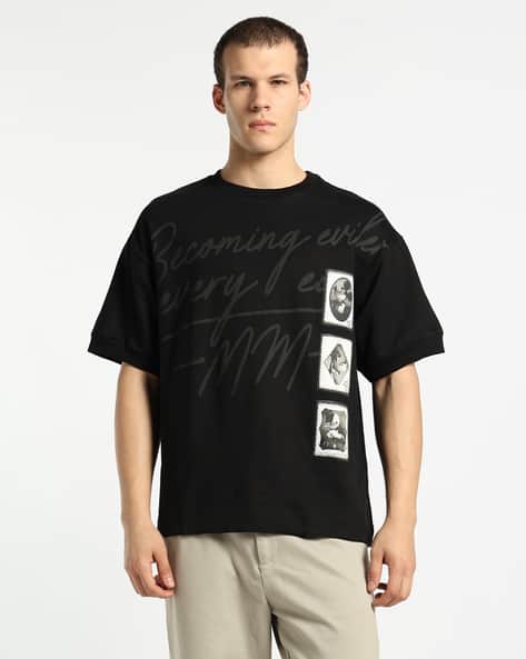 Buy Altheory by AZORTE Mickey Mouse Applique Oversiz Online