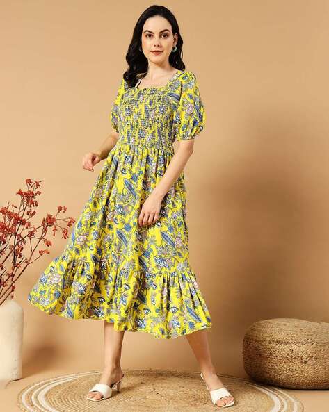 Revangi Indian Fit and Flare Dress