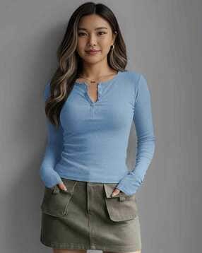 maheshvi Women Ribbed Fitted Top-picture-32