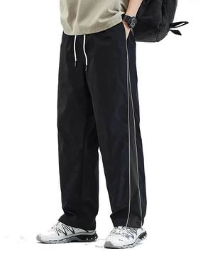alpha tribe Men Mid-Rise Straight Track Pants-picture-10