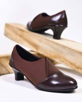 tryme Women Mid Chunky Heeled Shoes-picture-45