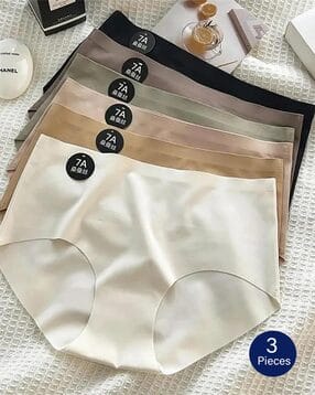 cumsin Pack of 3 Seamless Briefs with Full Coverage-picture-39