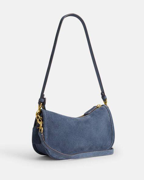 Coach soho suede hobo - COACH Suede-Bottom One-Shoulder Bag y2k