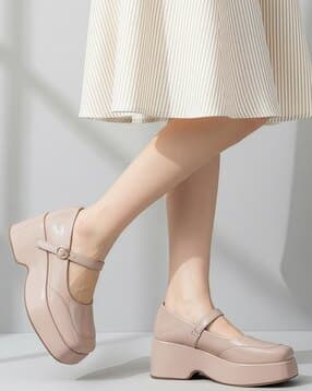 Women Square-Toe Heeled Shoes-image-22